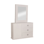 Recamara KS 5 Piezas Eloria - Blanco y Gris