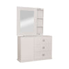 Recamara KS 5 Piezas Eloria - Blanco y Gris