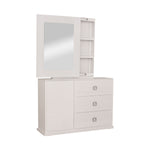 Recamara KS 5 Piezas Eloria - Blanco y Gris