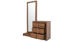 Recamara King Size Jazz 5 Piezas - Roble