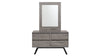 Recamara Patricia King Size 5 Piezas - Gris