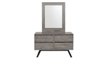 Recamara Patricia King Size 5 Piezas - Gris