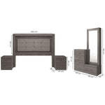 Recamara KS 5 Piezas Kirena - Gris