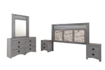 Recamara KS 4 Piezas Francia - Gris