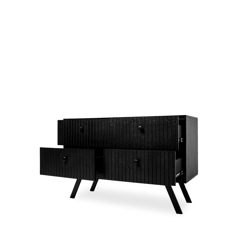 Recamara KS 4 Piezas Zenori - Negro
