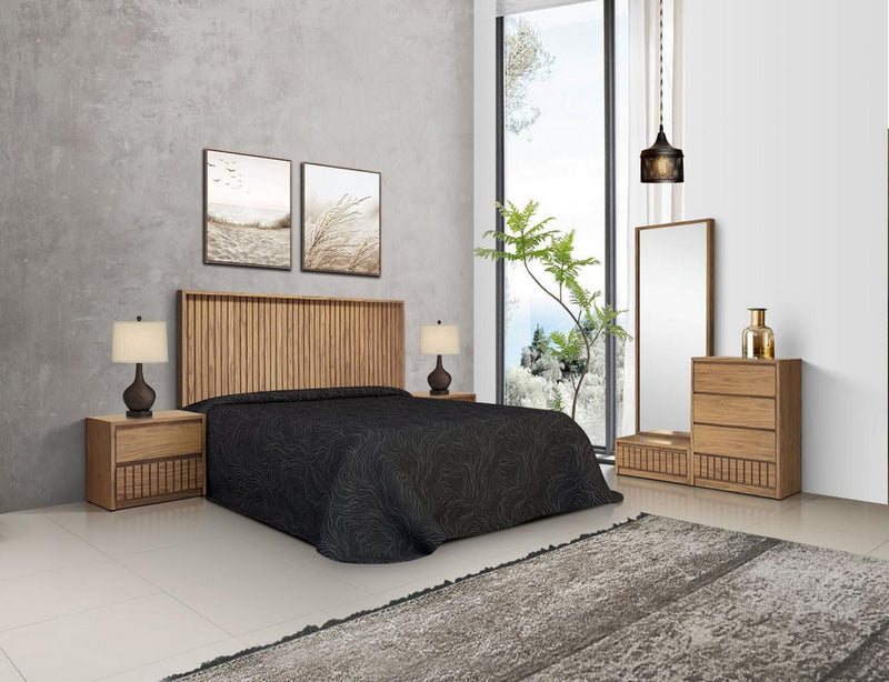 Recamara KS 5 Piezas Katir - Natural
