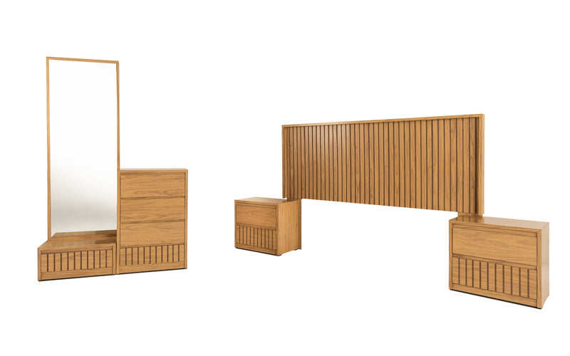 Recamara KS 5 Piezas Katir - Natural