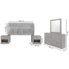 Recamara KS 5 Piezas Auma - Gris