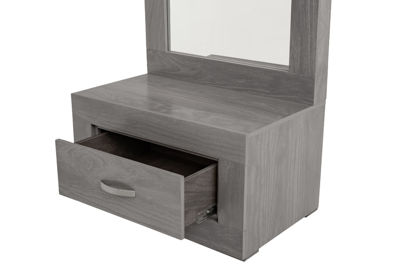 Recamara Valentina King Size 5 piezas - Gris