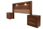 Recamara King Size 5 Piezas Valentina - Parota
