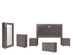 Recamara KS 6 Piezas Vizela - Gris