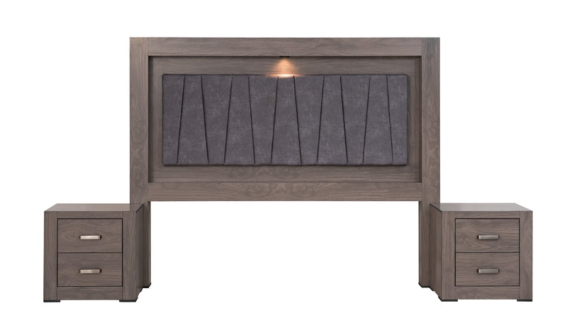 Recamara KS 6 Piezas Vizela - Gris