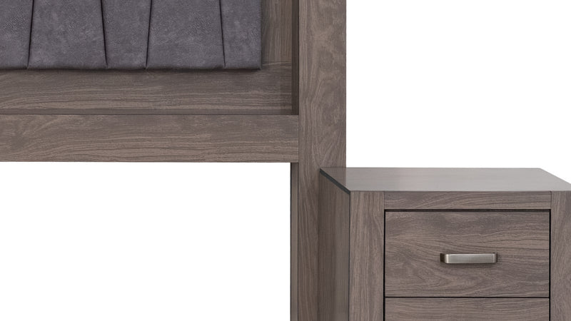 Recamara KS 6 Piezas Vizela - Gris