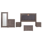 Recamara KS 6 Piezas Vizela - Gris