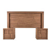 Recamara King Size Jazz 5 Piezas - Roble