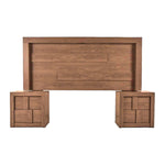 Recamara King Size Jazz 5 Piezas - Roble