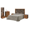 Recamara King Size California - Roble