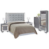 Recamara King Size Cristal - Gris