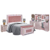 Recamara King Size Melany - Rosa