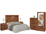 Recamara King Size Gales 5 Piezas - Encino