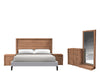 Recamara King Size Jazz 5 Piezas - Roble