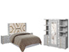 Recamara King Size Silvana - Gris