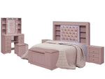Recamara KS 6 Piezas Marissa - Rosa
