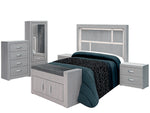 Recamara KS 6 Piezas Onix - Gris