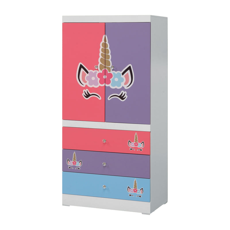 Ropero Unicornio - Blanco