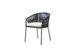 Set de 4 Sillas para Exterior Lumina - Negro