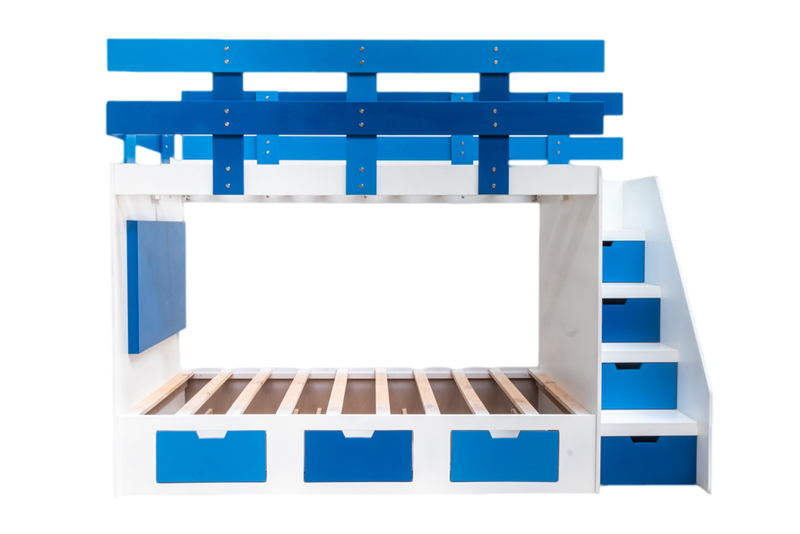 Litera Blue - Azul y Blanco