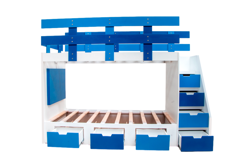 Litera Blue - Azul y Blanco