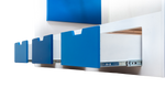 Litera Blue - Azul y Blanco