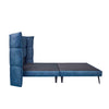 Cama Queen Size Dhalia - Azul