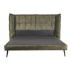 Cama Queen Size Dhalia - Verde