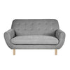 Love Seat Vara - Gris Claro