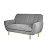 Love Seat Vara - Gris Claro