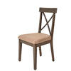 Silla Irina - Nogal Rustico y Beige