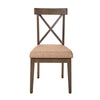 Silla Irina - Nogal Rustico y Beige