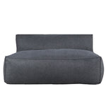 Love Seat Puff Ferrara - Gris