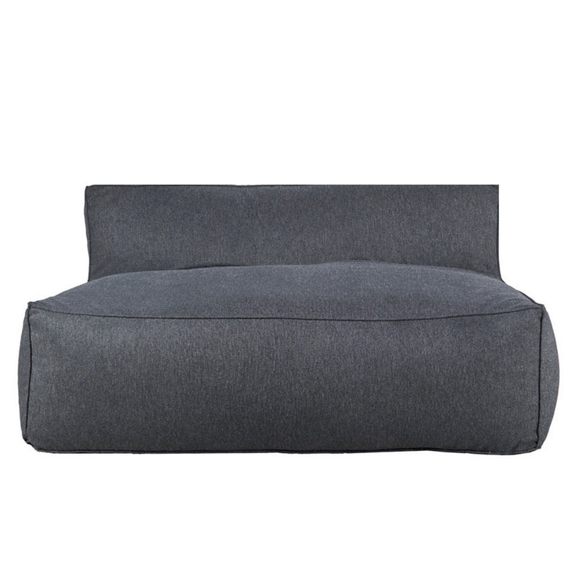 Love Seat Puff Ferrara - Gris