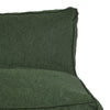 Love Seat Puff con Taburete Ferrara - Verde