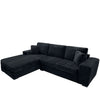 Sala Modelo Palermo Chaise Longue - Negro
