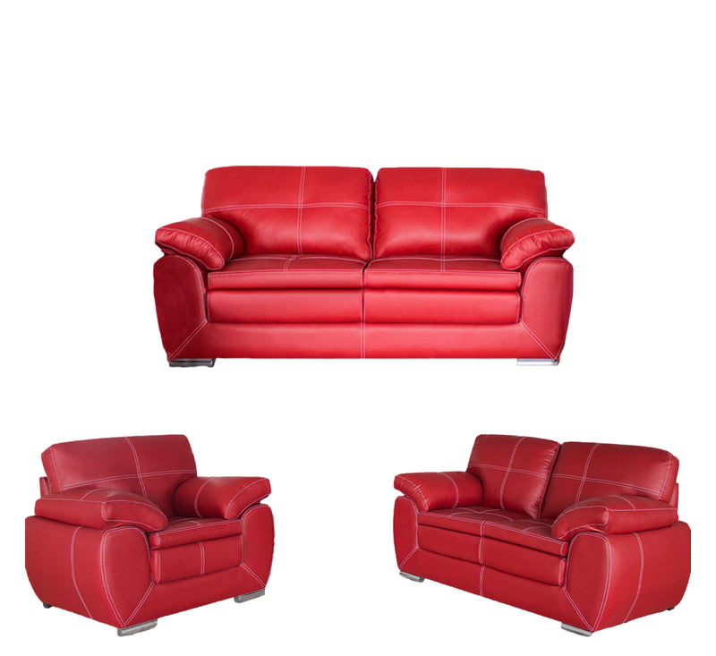 Sala Modelo Sonora 3 2 1 - Rojo