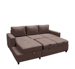 Sala Modular Cama con Baul Anete - Cafe