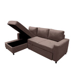 Sala Modular Cama con Baul Anete - Cafe