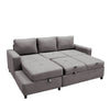 Sala Modular Cama con Baul Anete - Gris Claro