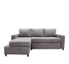 Sala Modular Cama con Baul Anete - Gris Claro