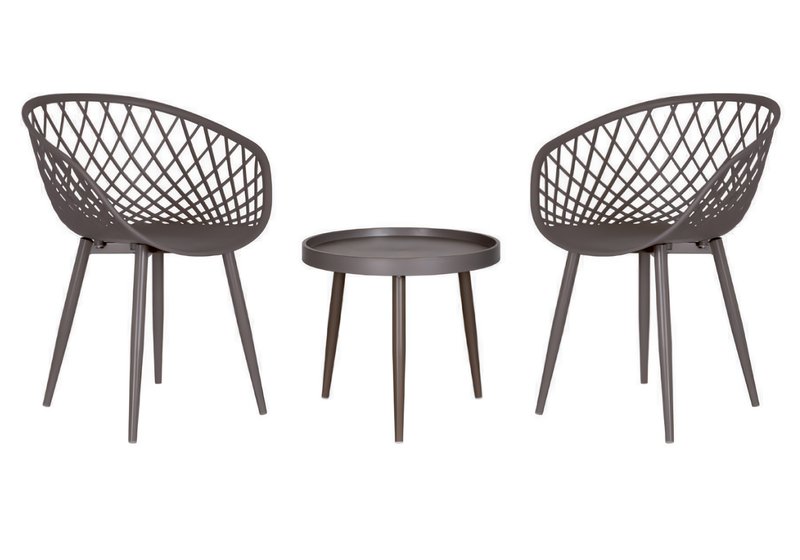 Set de Sillas y Mesa Lucina - Gris