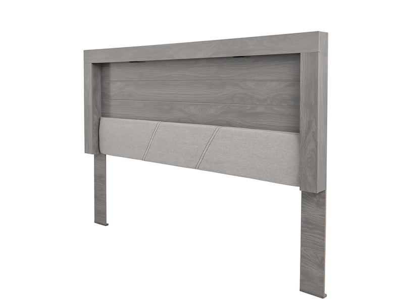 Recamara Valentina King Size 5 piezas - Gris